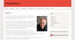 Desktop Screenshot of johanekenberg.se